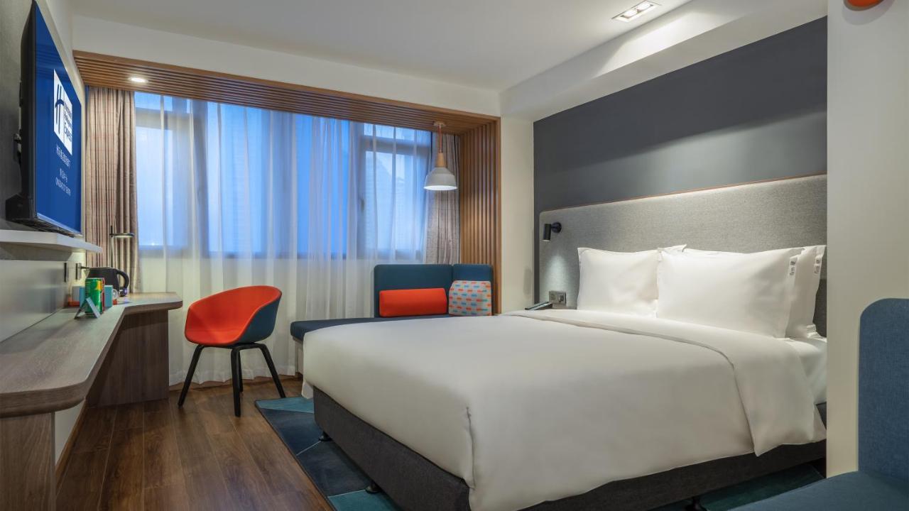 Holiday Inn Express Qingdao City Center By Ihg Exterior foto