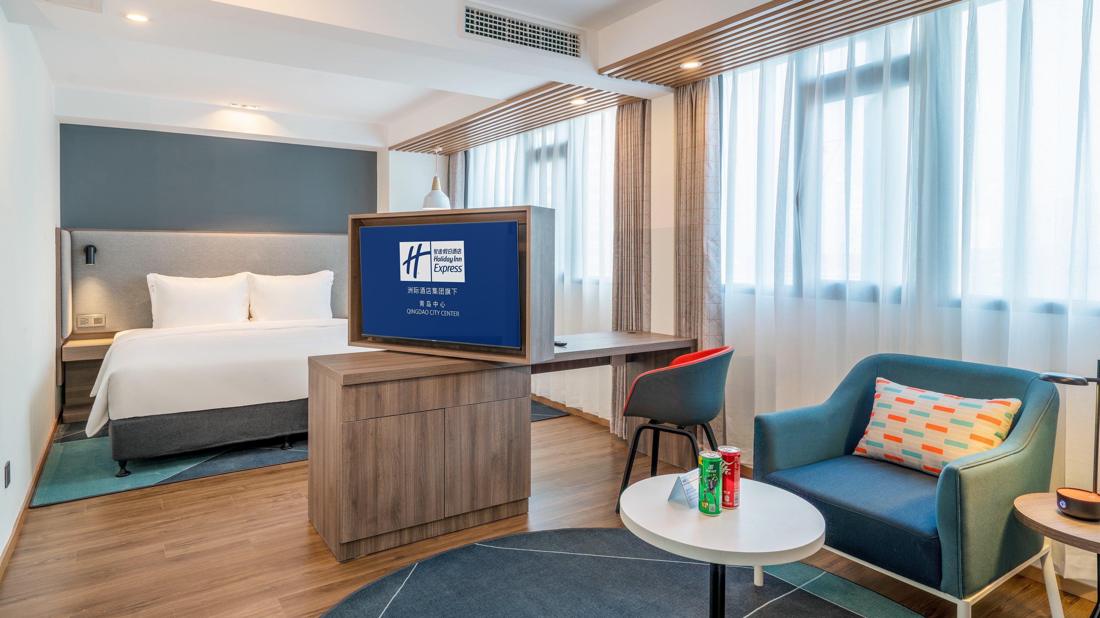 Holiday Inn Express Qingdao City Center By Ihg Exterior foto