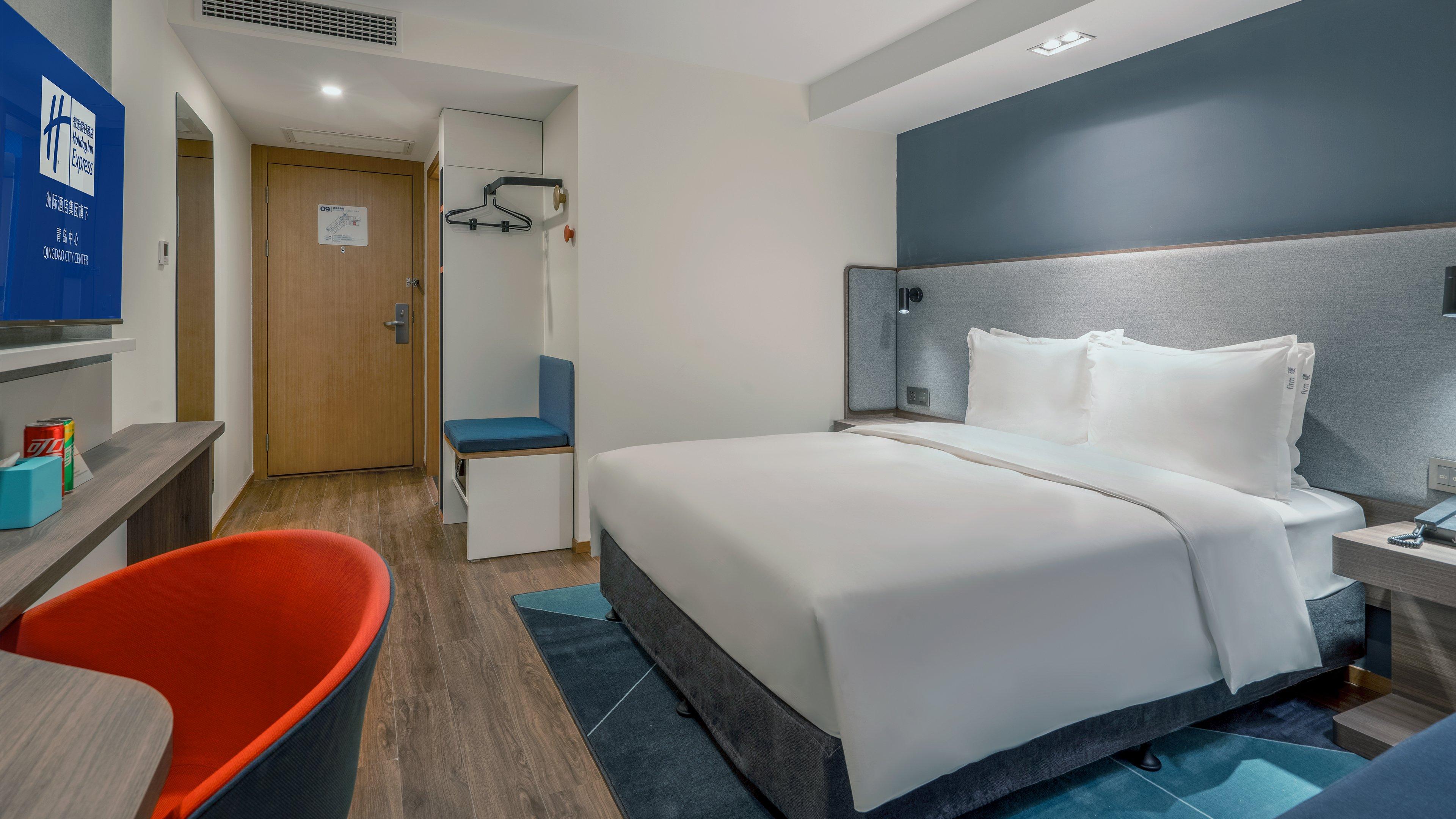Holiday Inn Express Qingdao City Center By Ihg Exterior foto